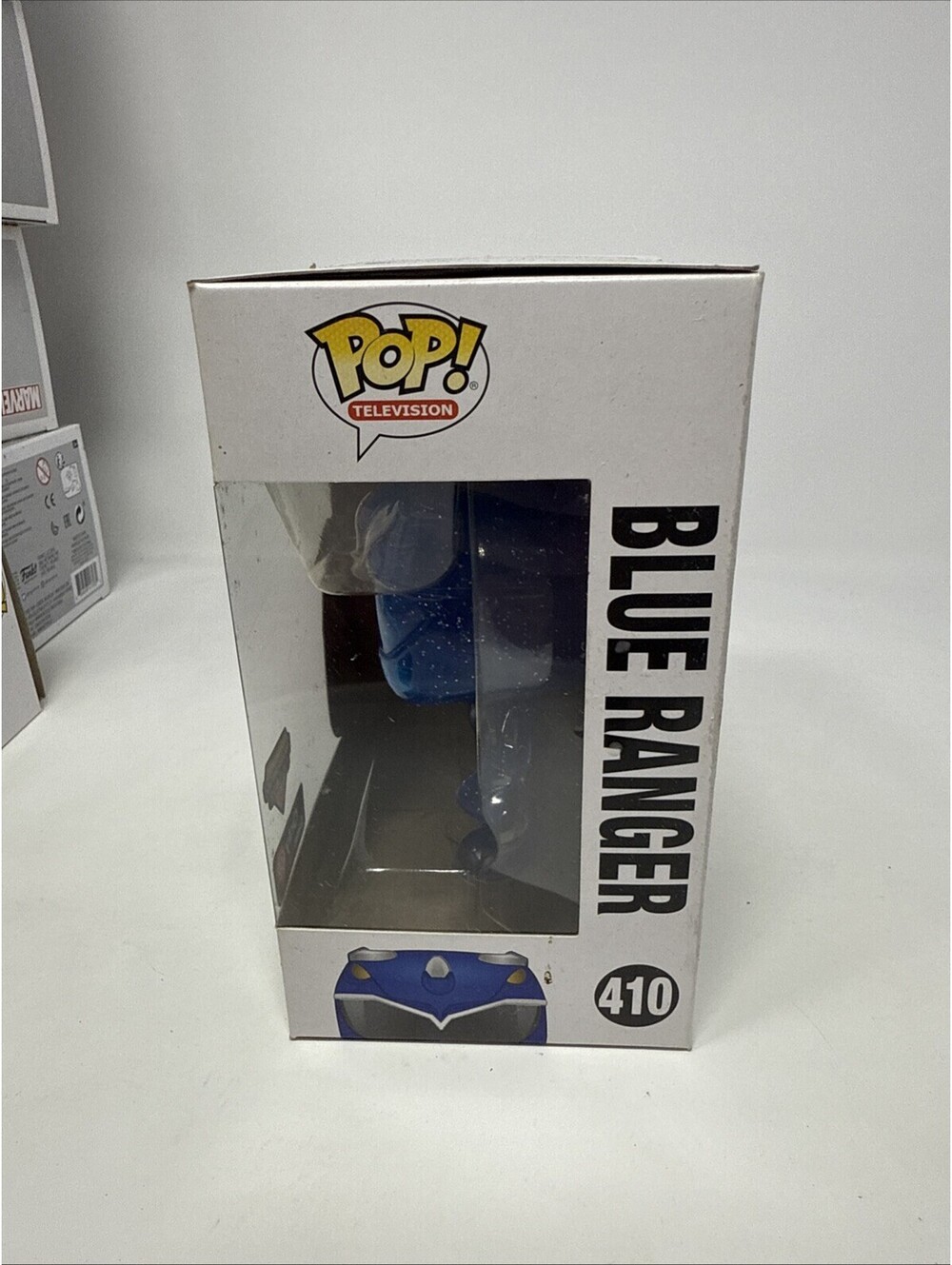 Funko Pop! Power Rangers Blue Ranger #410 Morphing GameStop - Picture 3 of 6